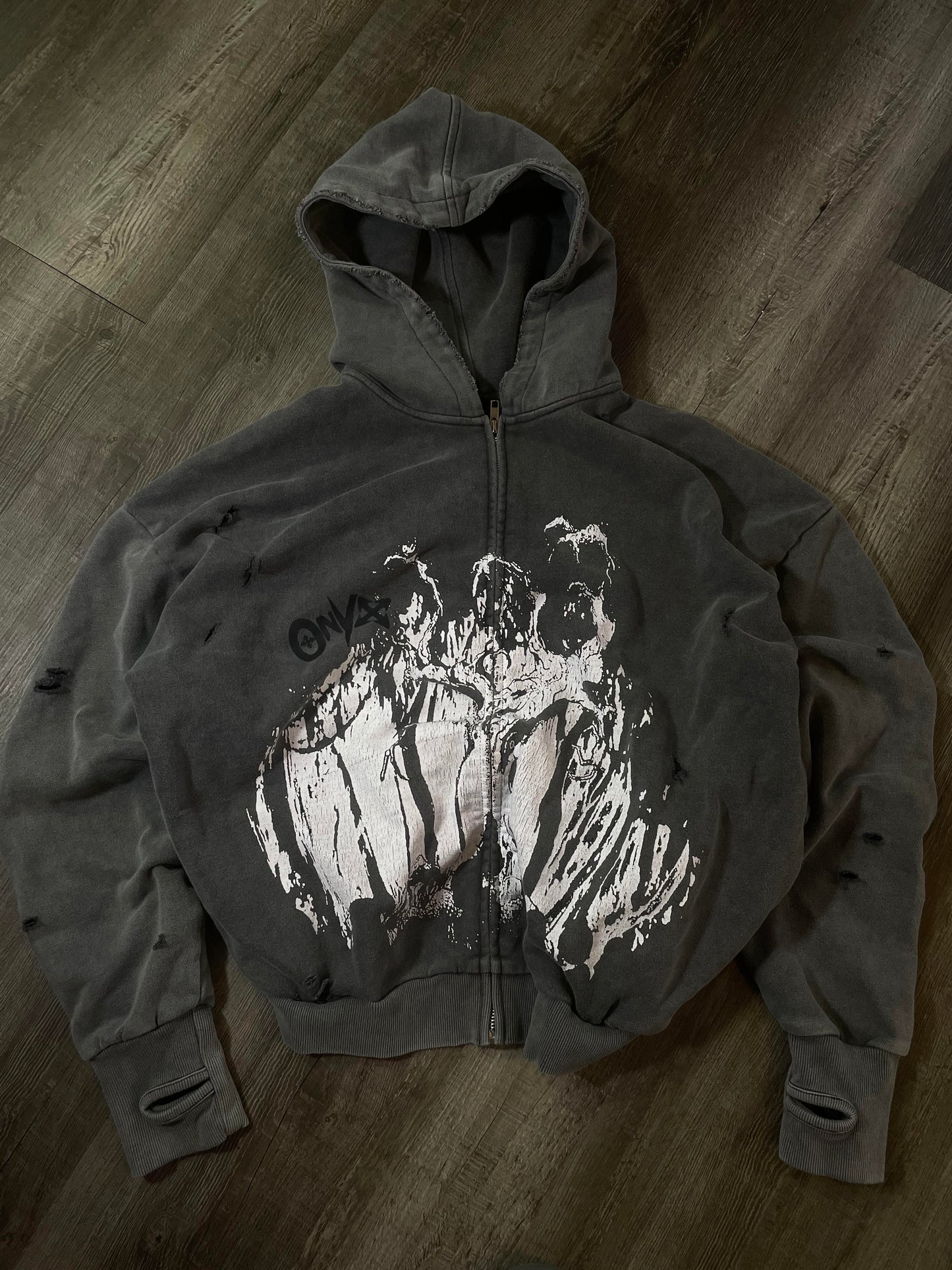 Lonely Tree Hoodie (CEMENT)